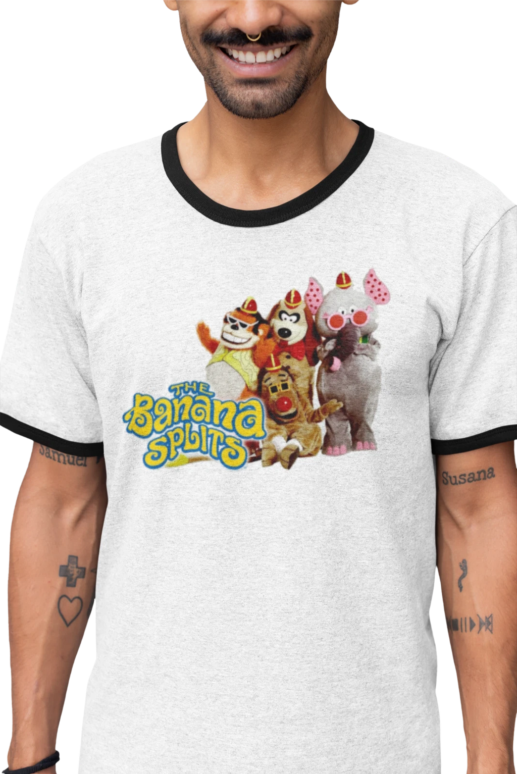 film movie retro birthday horror halloween t shirt for banana splits retro fans