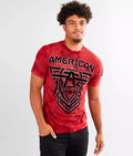 Mens American Fighter by Affliction Glover Red Cherry MMA T-Shirt Tee XS-4XL Y2K
