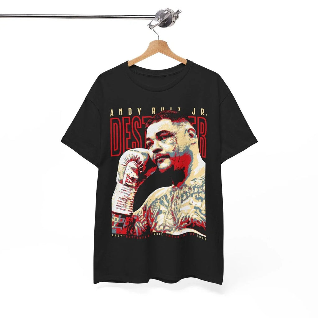 Andy Ruiz Jr. the Destroyer Boxer Heavyweight Boxing Champ Funny Gift T-Shirt