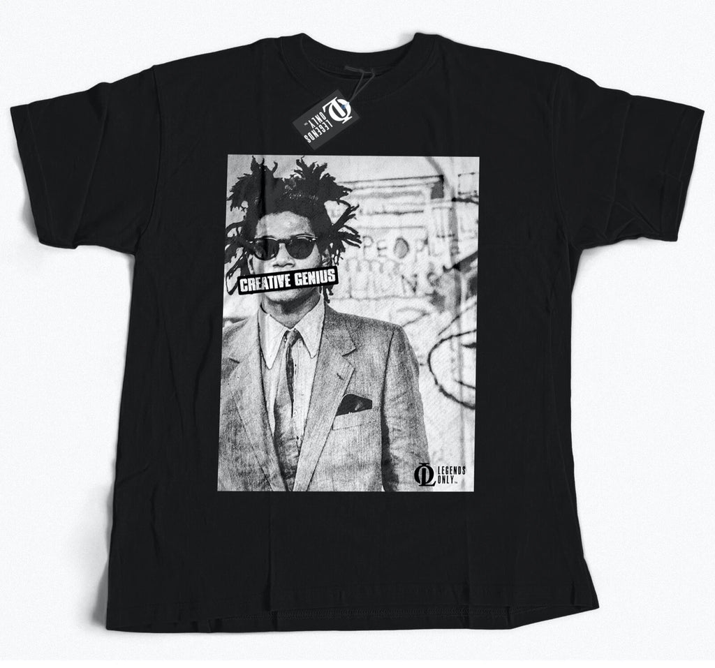 Basquiat Creative Genius T-Shirt (All Sizes Available up to 3XL)