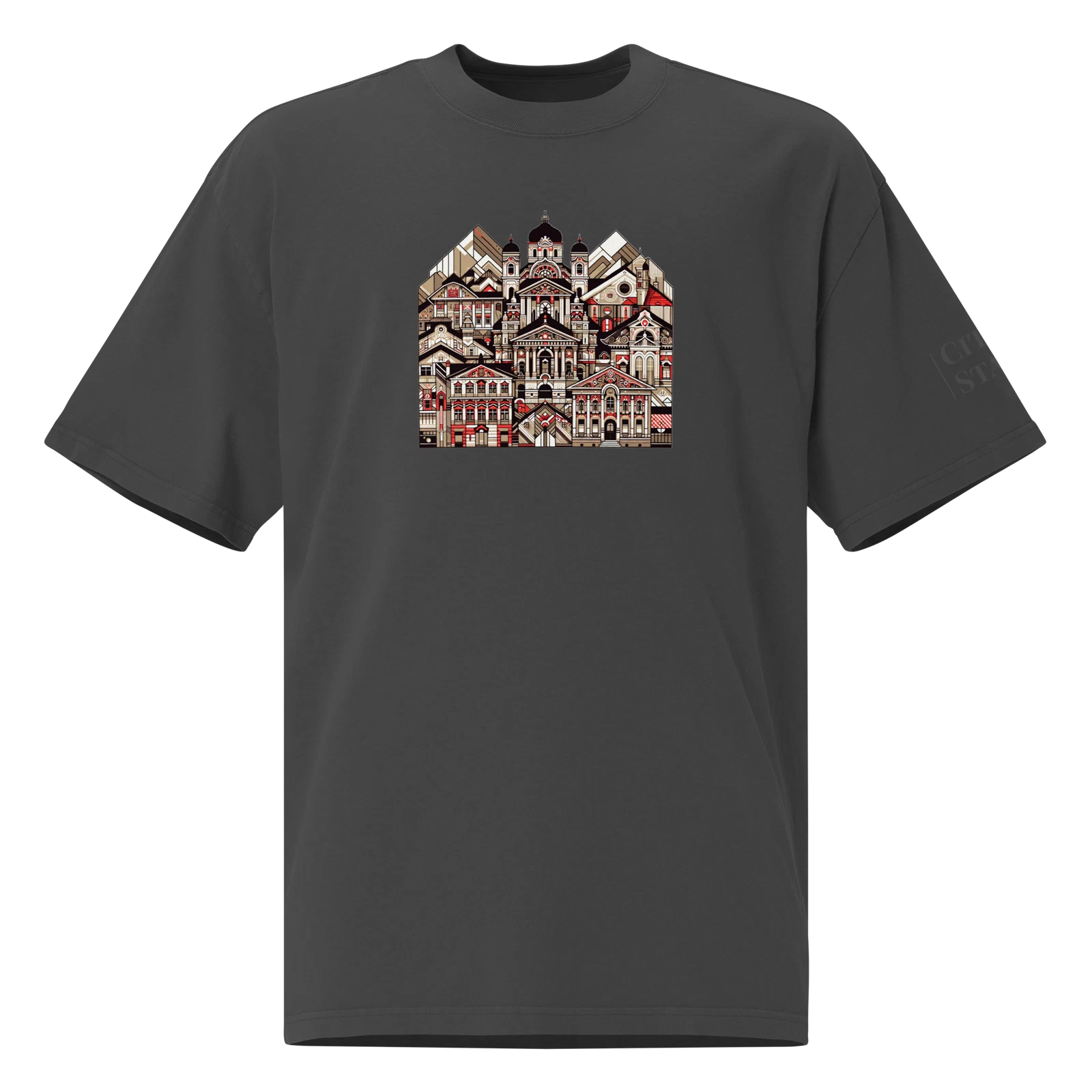 Oversized faded t-shirt (AUSTRIA)