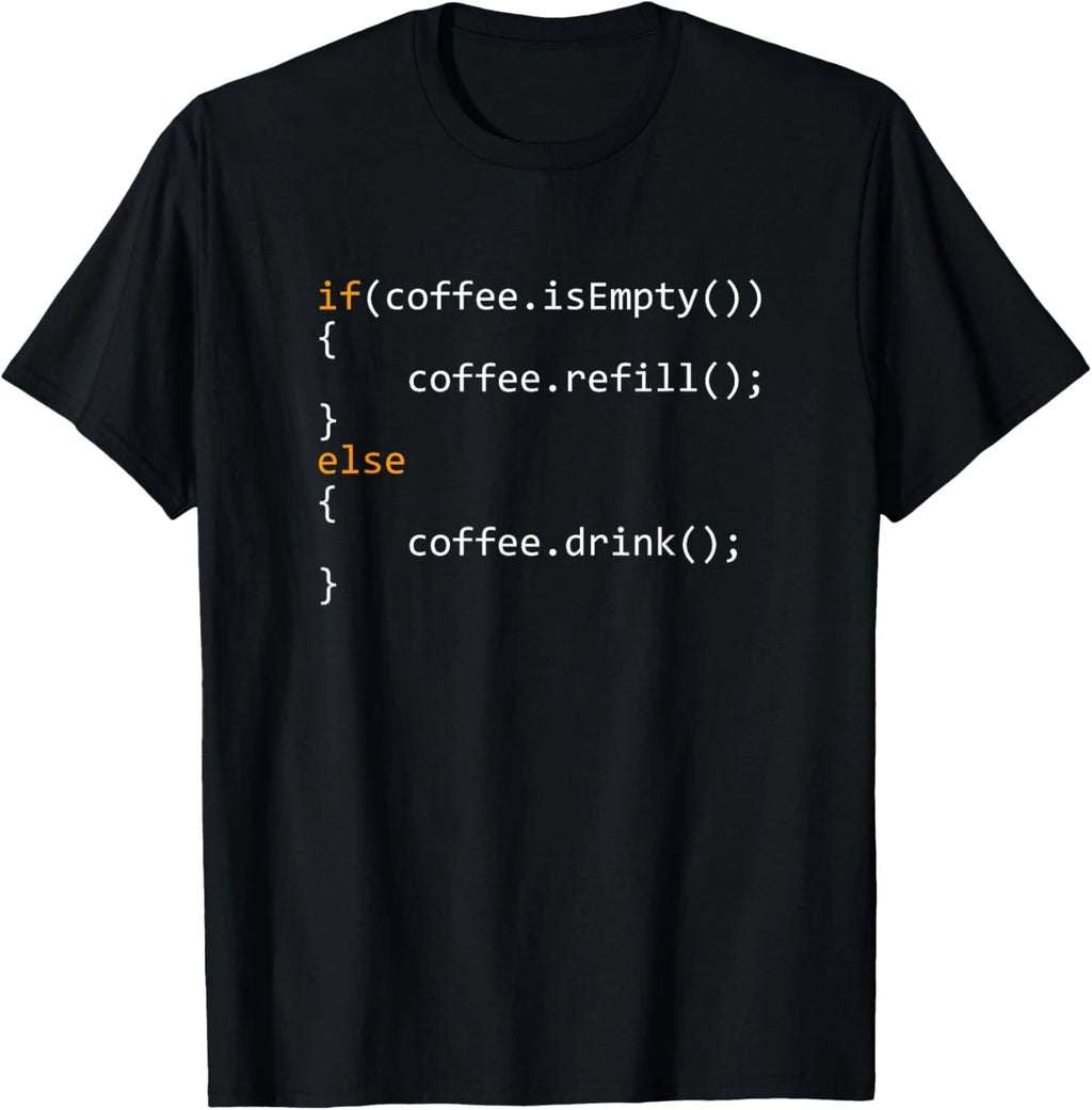 Funny Programmer Coffee Gift For Coders Tee Gift Unisex T-Shirt