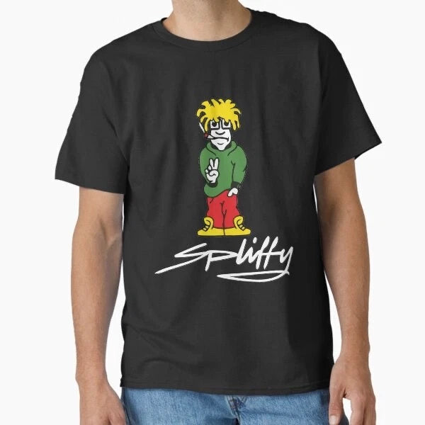 spliffy rave acid house dj concert music funny weed clubbing festival t shirt