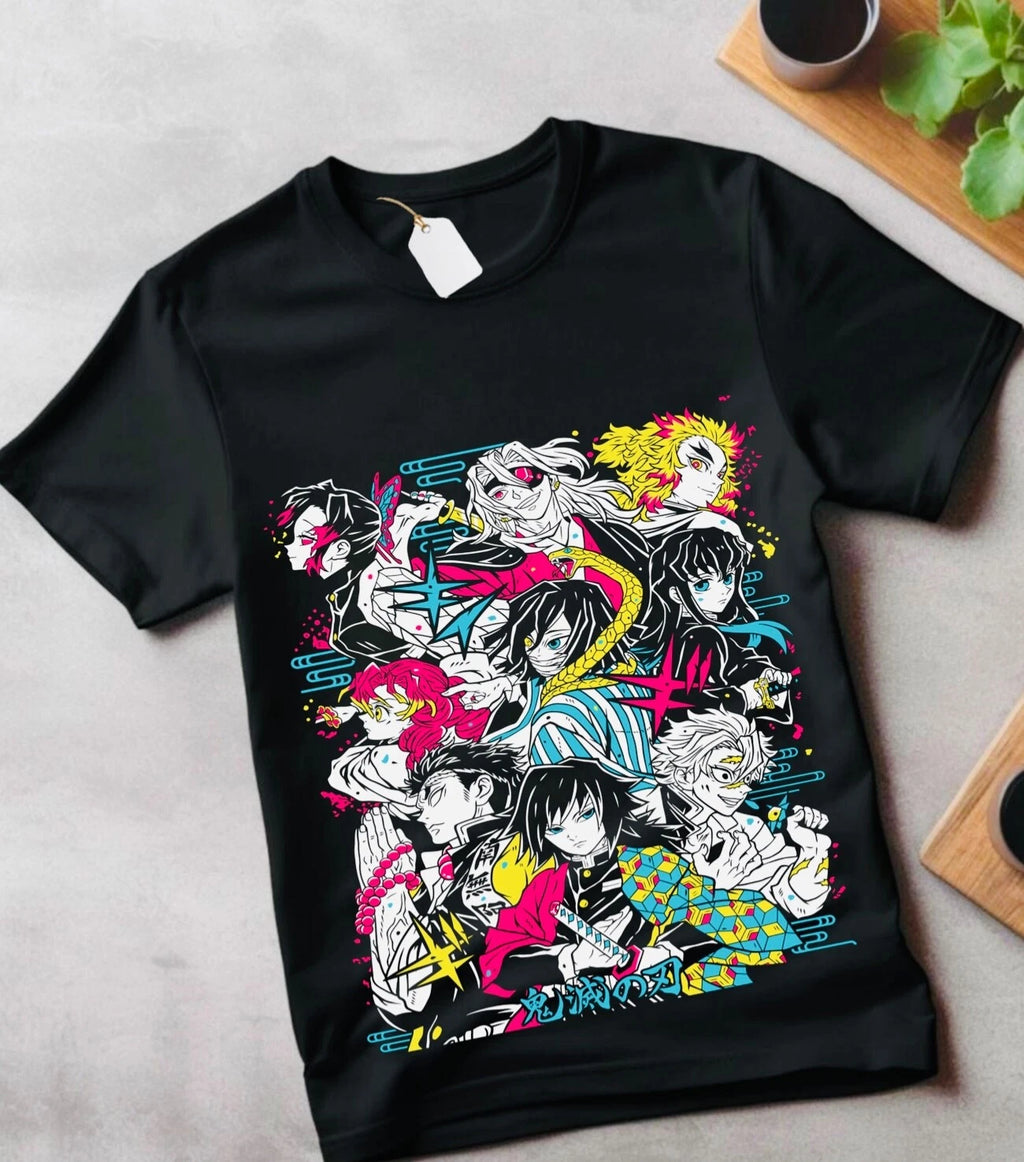Gyutaro T-shirt daki Demon killer shirt Kawaii Anime Horror Gift Shirt All Size