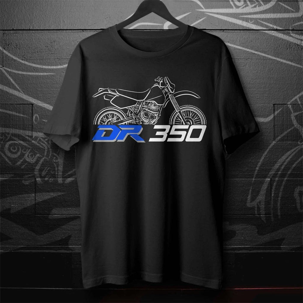 Suzuki DR 350 Motorcycle T-Shirt, Tee for ADV Riders