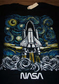 NASA POP ART Spaceship Rocket T-Shirt MENS SMALL NEW w/ TAG
