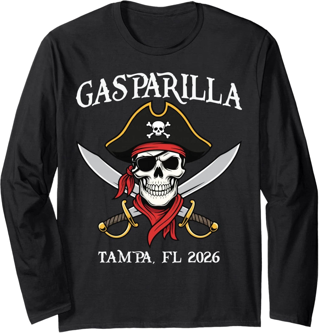 Pirate Festival Tampa FL Costume Design Funny Long Sleeve T-Shirt