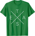 Texas Cool State X Text Trendy Lover Present Gift Unisex T-Shirt