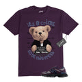 9060 Plum Brown Ice Wine Dark Arctic Grey T Shirt to Match CRIME