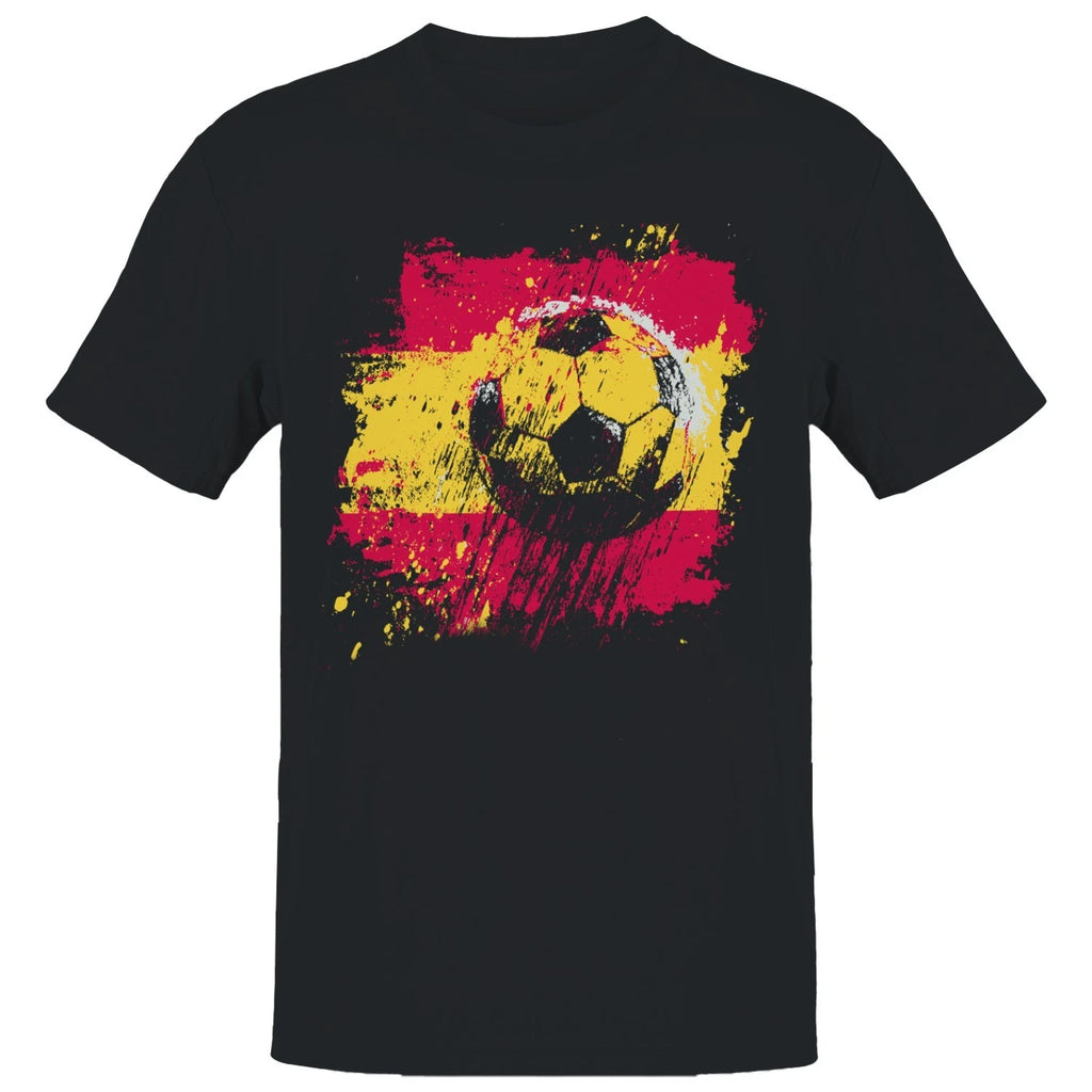 Spain Soccer Grunge Men's T-shirt