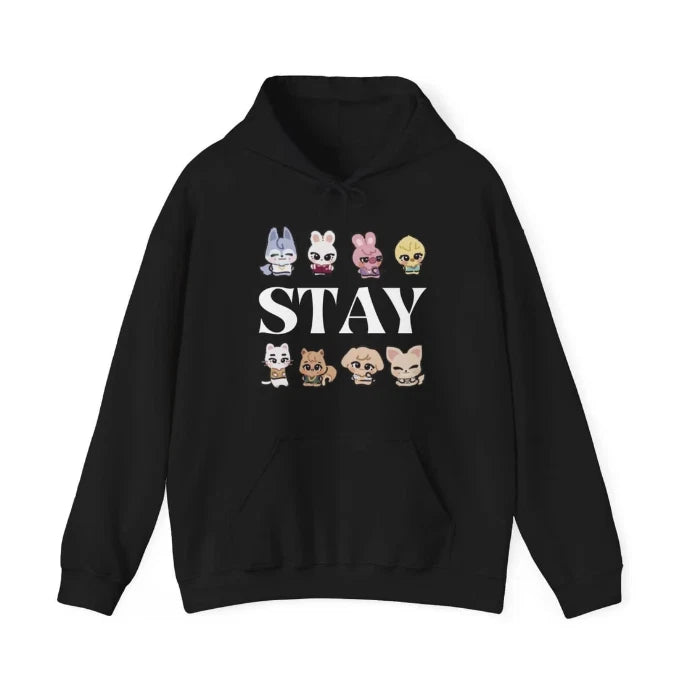 Stray Kids Hoodie Kpop Tshirt, Cute Skzoo Merch, Cute Gift For Stay