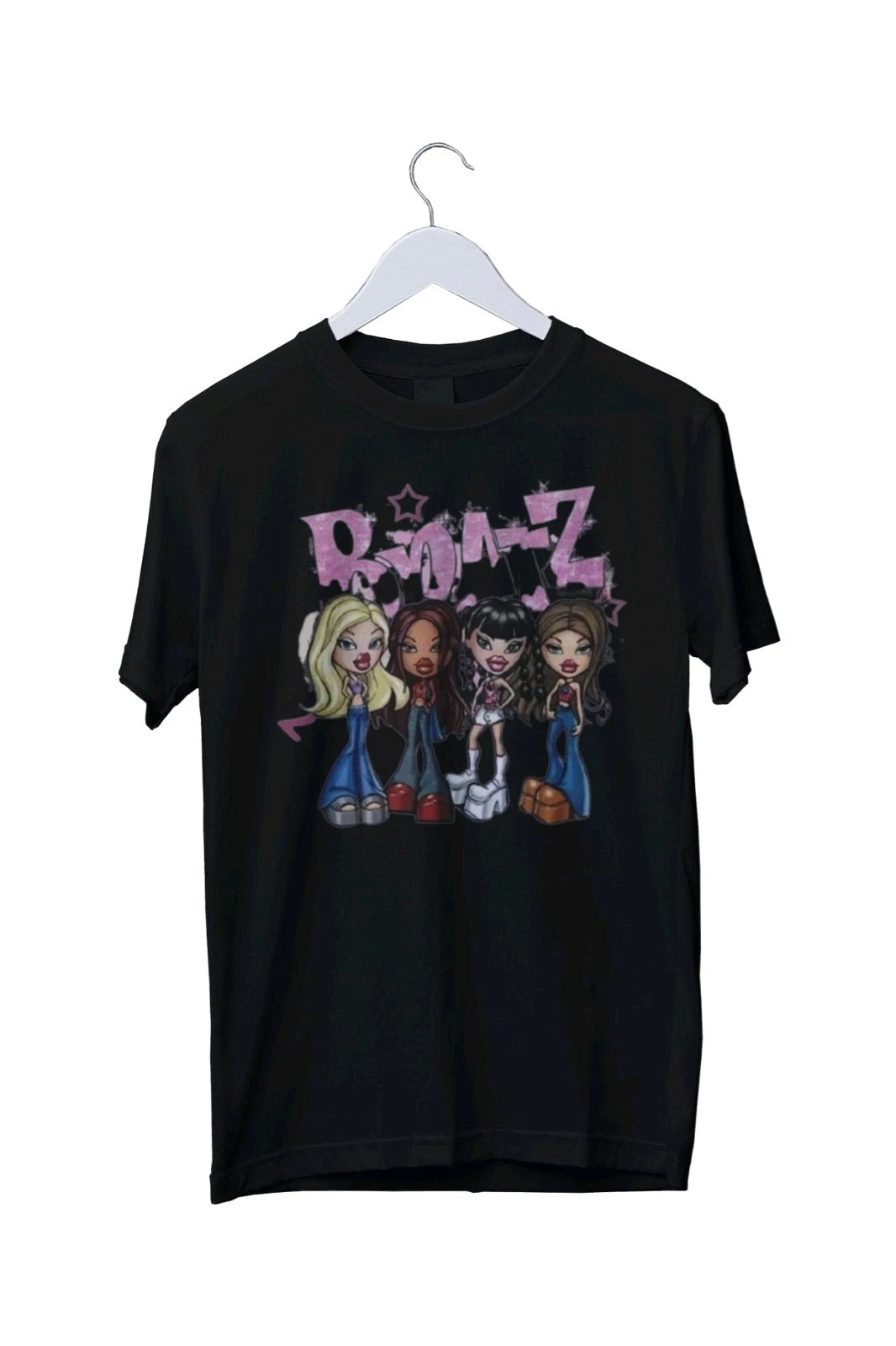 Bratz Y2k T Shirt Women 2000 Cartoon Graphic Unisex T-Shirt S M L XL 2 3 4 XL