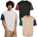 Urban Classics Organic Oversized Colorblock Tee Biobaumwolle T-Shirt Herren Men