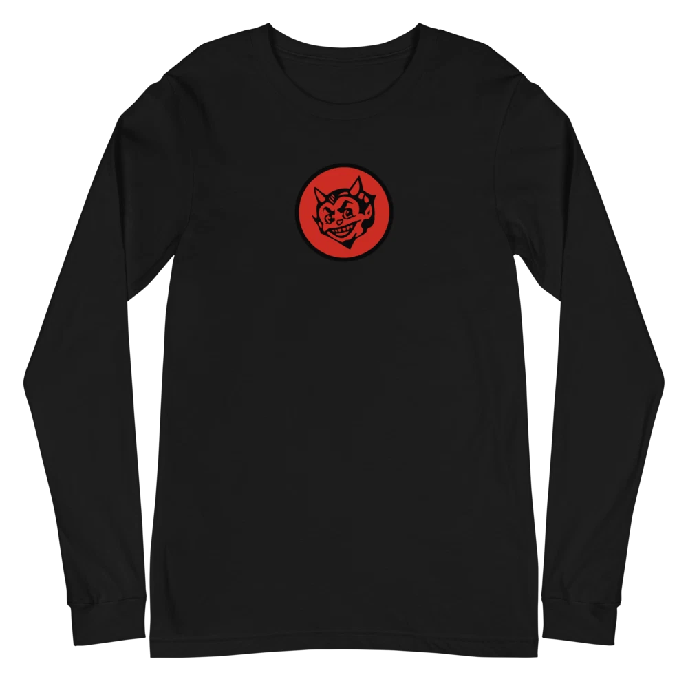 Porno for Pyros Devil White or Black Unisex Long Sleeve T-Shirt