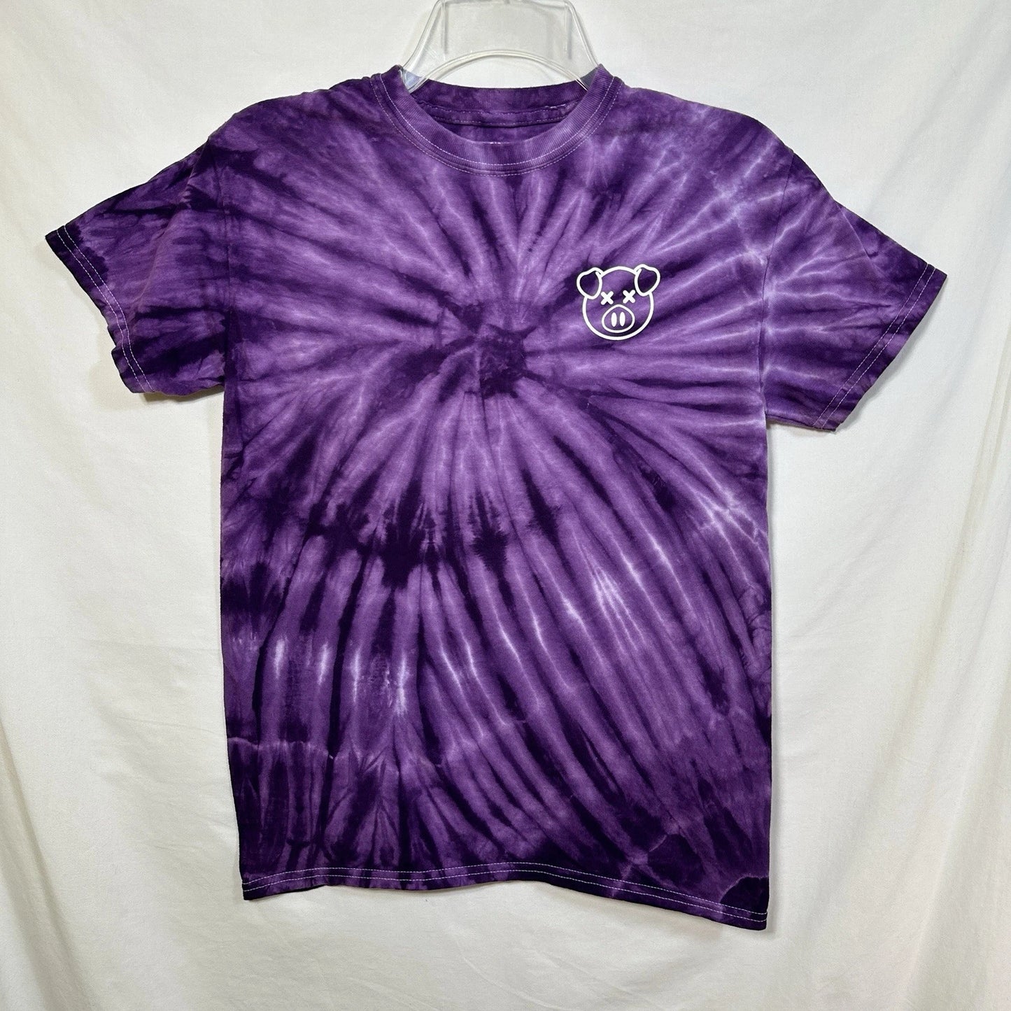 Shane Dawson Purple Pig Tie Dye Small T-Shirt Genuine Merch YouTube LGBTQ XX Tee