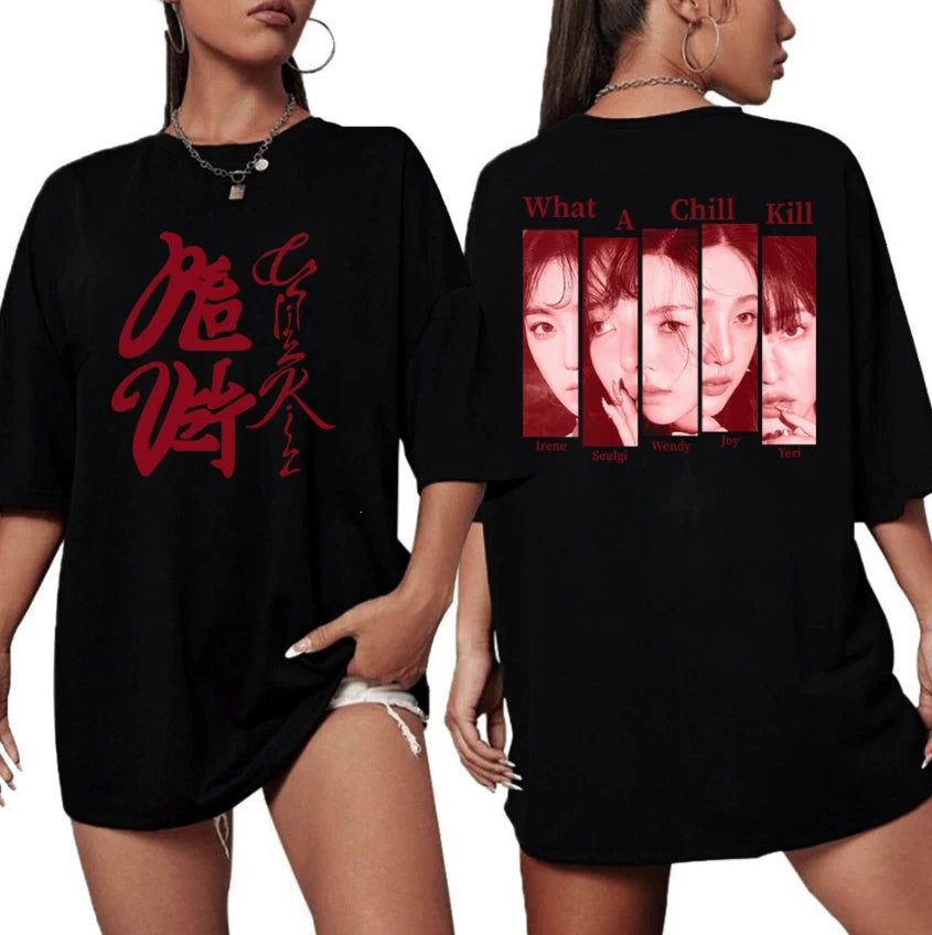Red Velvet Kpop Shirt, Chill Kill Album Hoodie, What A Chill Kill Shirt
