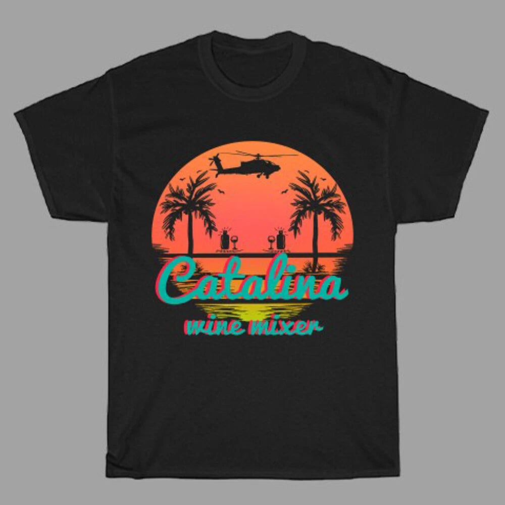 Catalina Wine Mixer Movie Men's Black Size S to 3XL