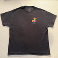 Party Pants T Shirt Mens XL Black Graphic Piñata Sombrero Pocket Tee Casual