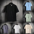 Everyday Tee Men Casual T-shirt Daily Wear Short Sleeve Polyester Fabric