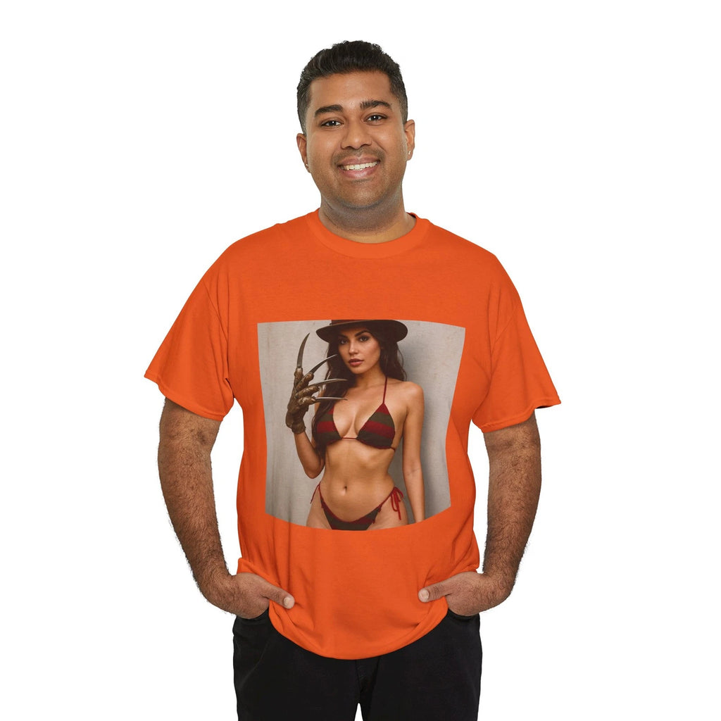 Sexy Female Freddy Krueger Unisex Tee Horror T-Shirt Halloween Nightmare On Elm