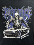 BrandMakers Deathrace Bone Threads Graphics Black T-shirt Men’s Size Large NWOT