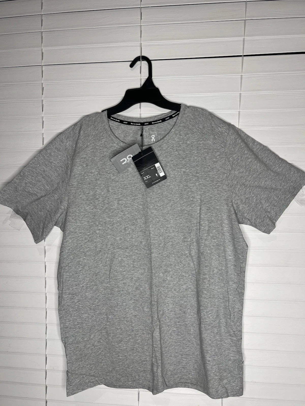 On Cloud Running T Shirt Mens Size M Gray Short Sleeve Lightweight Logo