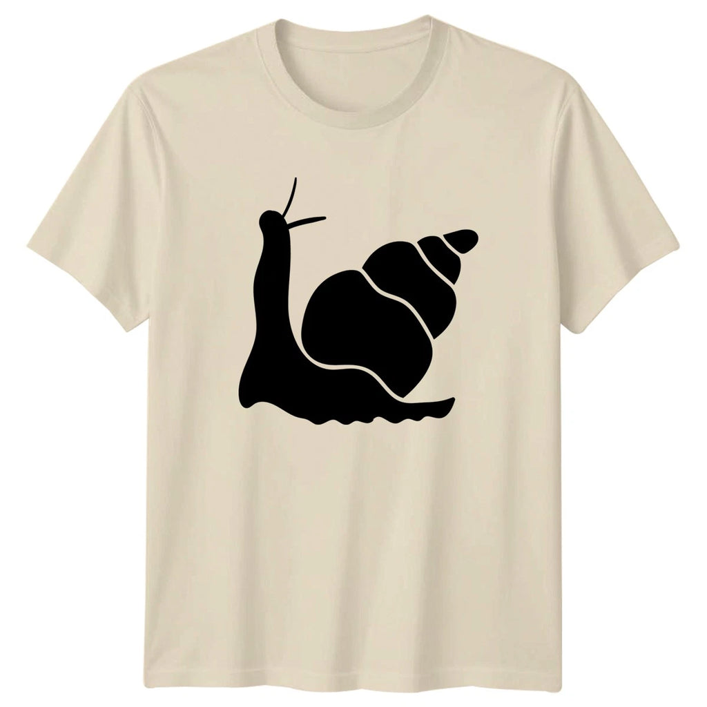 Cute Snail Animal Lover T-Shirt Snail Animal Birthday Gift For Him And Her