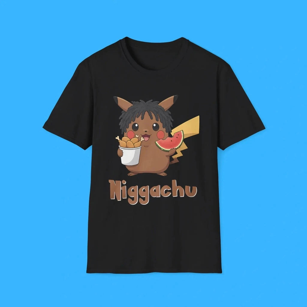 HOT ! Niggachu T-Shirt - Funny Shirt - Gift