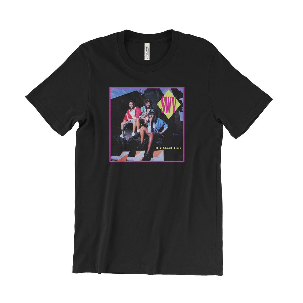 SWV T Shirt - It's About Time, 90s RnB, TLC, Mary J Blige, Weak, Right Here