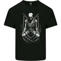 A Skeleton in Bondage Skull Horror Gothic Goth Mens Cotton T-Shirt Tee Top