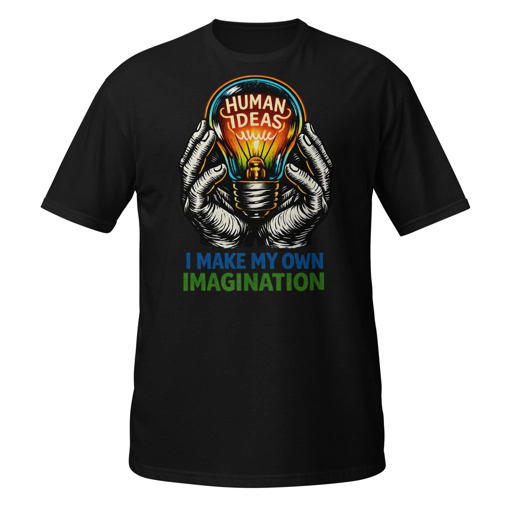 Human Ideas Lightbulb Shirt Creative Mind Motivational Graphic Tee