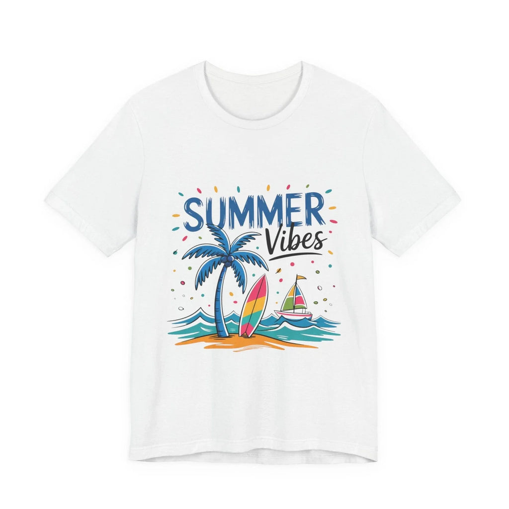 Summer vibes Tropical Beach Graphic Tee