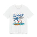 Summer vibes Tropical Beach Graphic Tee
