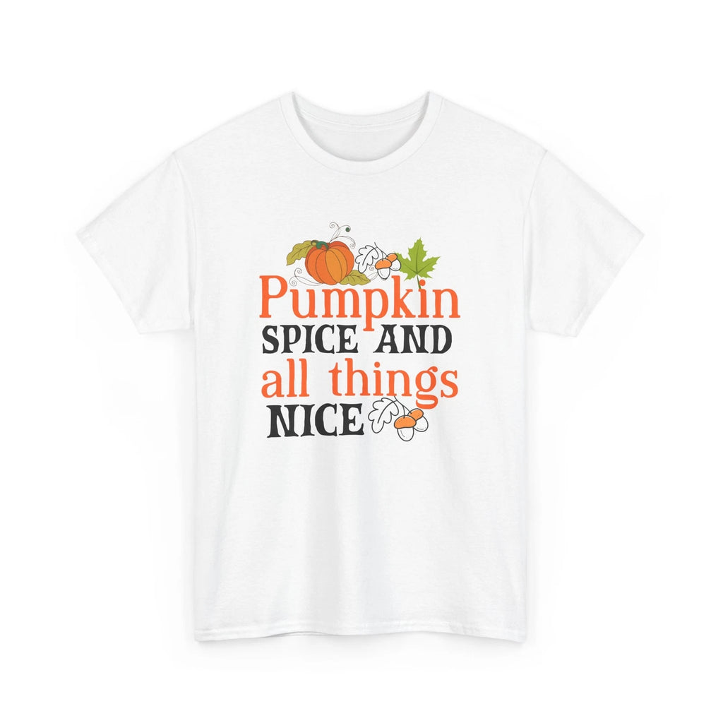 Fall Aesthetic T-Shirt | Autumn Tee | Pumpkin Spice And All things Nice Shirt