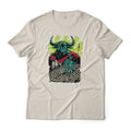 Theseus VS Minotaur Greek Mythology Graphic T-Shirt Unisex Lightweight Cotton