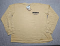 Crazy Shirts Hawaii Shirt Mens 2XL Beer RX Long Sleeve Tan Funny Beer Dyed