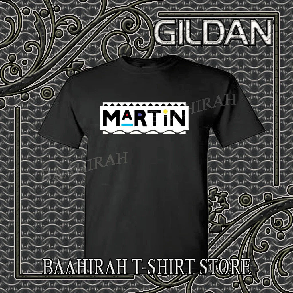 New Shirt Martin TV Show Logo Funny T-Shirt Size S to 5XL