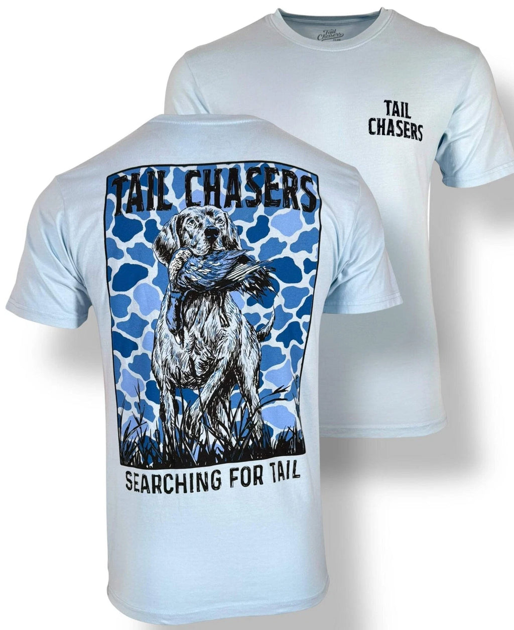 Tail Chasers Club Men’s T-shirt Searching
