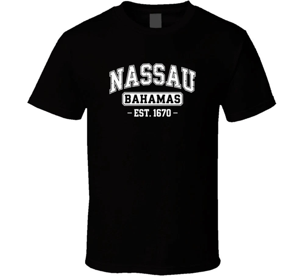 Nassau Bahamas Est 1670 Gift Tee Design T Shirt