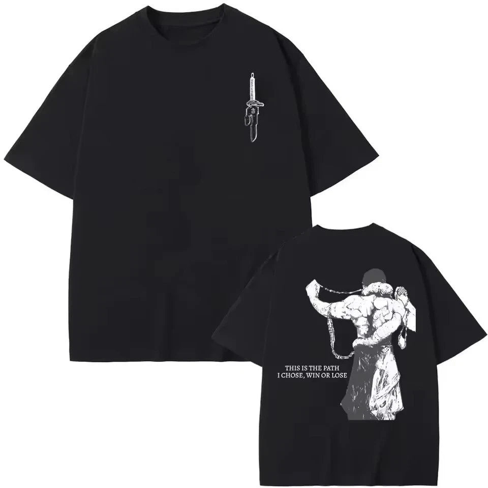 Fushiguro Toji T Shirt Anime Cotton Tee Men Women Manga Streetwear Top