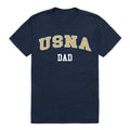 United States Naval Academy Midshipmen USNA Dad Father NCAA Cotton Tee T Shirt
