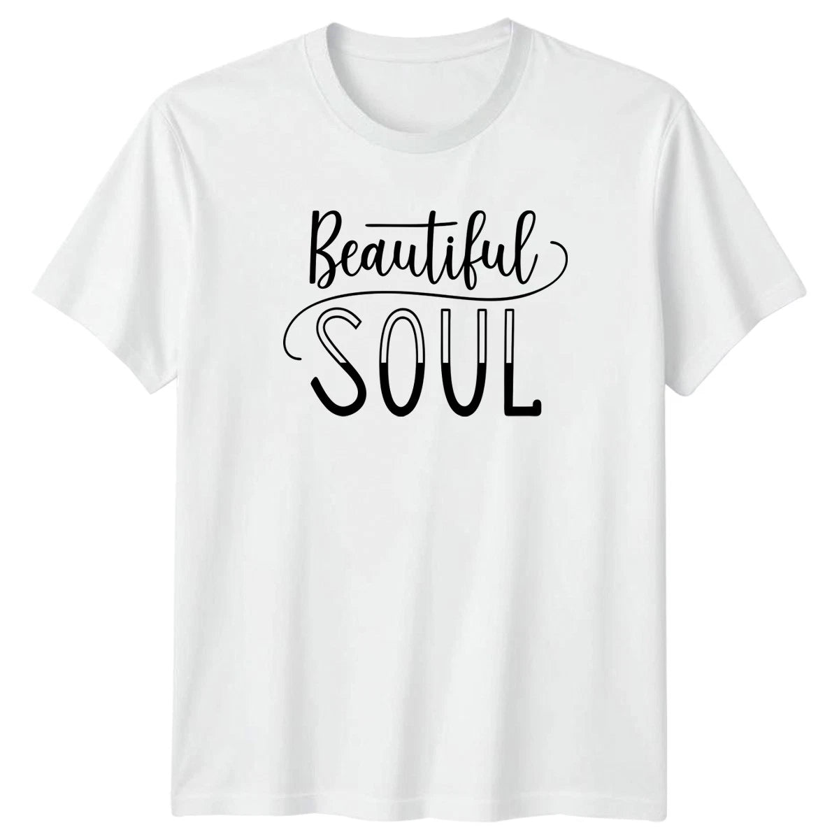 Beautiful Soul Womens T-Shirt Boho Quotes Inspirational Birthday Gift For Her