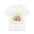Poetic Open Book Tee | Poetcore, Literary Aesthetic, Bookish Design