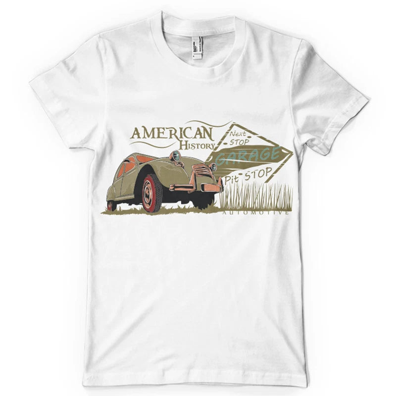 American History Tee Mens Big and Tall Graphic T Shirt Pro Club Short Sleeve