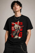 Cyberpunk Anime Streetwear T-Shirt Graphic Tee Unisex Y2K Cotton Urban Fashion
