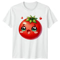 Cute Tomato Lover T-Shirt Kawaii Vegetable Food Gardening Birthday Gift