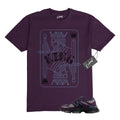 9060 Plum Brown Ice Wine Dark Arctic Grey T Shirt to Match KING