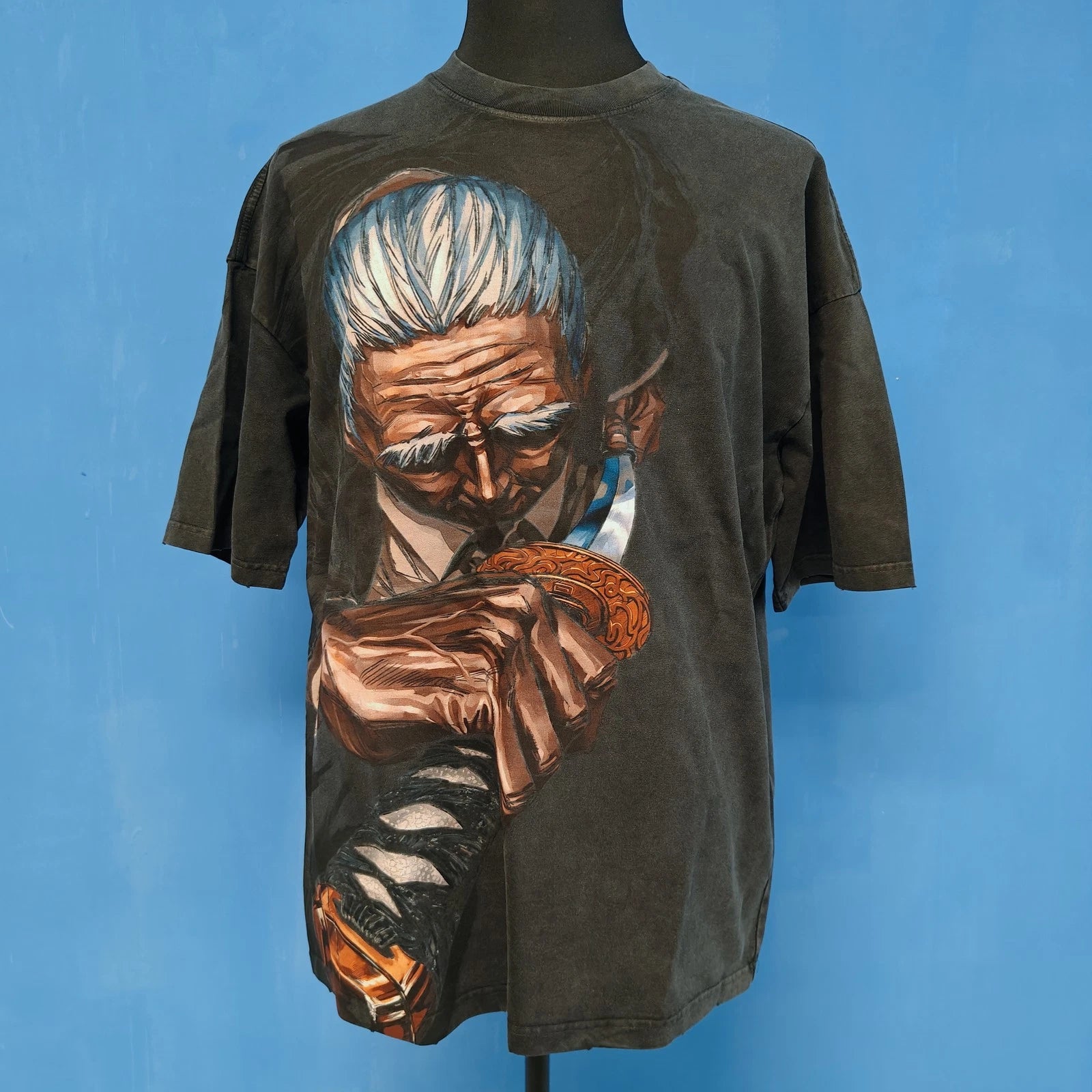 Sakamoto Days Sakamoto  Takamura Samurai AssassinHeavy Cotton T-Shirt 330GSM