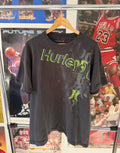 Vintage Y2K Hurley Crazy Faded Surfwear Skater Affliction Style T-Shirt Size XL