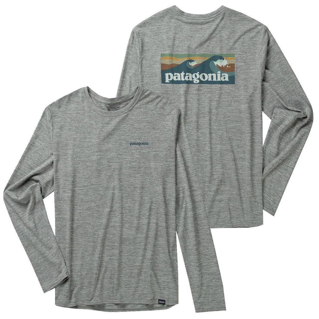 Patagonia Mens - Capilene Cool Daily Graphic L/S T-shirt Waters -Boardshort Grey